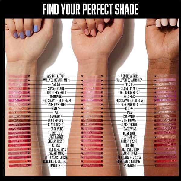 wet n wild Silk Finish Lipstick, Hydrating Rich Buildable Lip Color, Formulated with Vitamins A,E, & Macadamia for Ultimate Hydration, Cruelty-Free & Vegan - Dark Wine - Image 7
