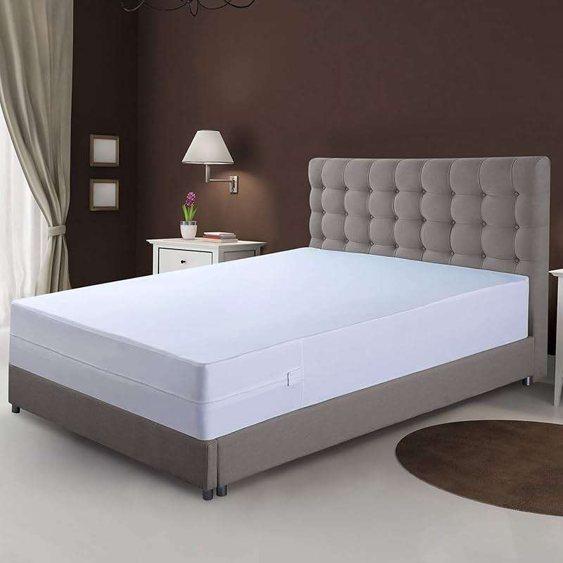 Utopia Bedding Mattress Protector Zippered Twin XL Size, 100% Waterproof Bed Bug and Dust Mite Proof Mattress Encasement, Absorbent 6 Sided Mattress Cover - Image 8