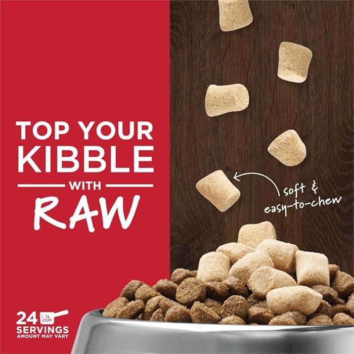 Instinct RawBoost Mixers, Freeze Dried Dog Food Topper, Grain-Free Recipe - All Natural Beef, 6 oz. Bag - Image 2