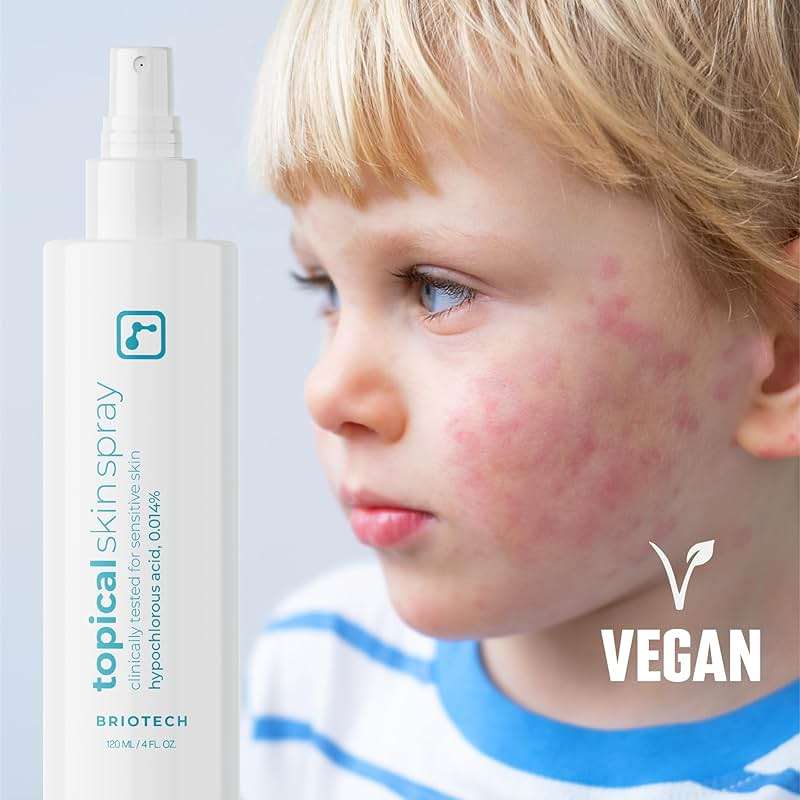 BRIOTECH Topical Skin Spray, Pure HOCl, Tattoo & Piercing Aftercare, Sea Salt Cleansing Solution, TSA Approved Travel Size, Hypochlorous Acid Facial Mist, Skin Care Relief for Bumps Scars & Blemishes - Image 9