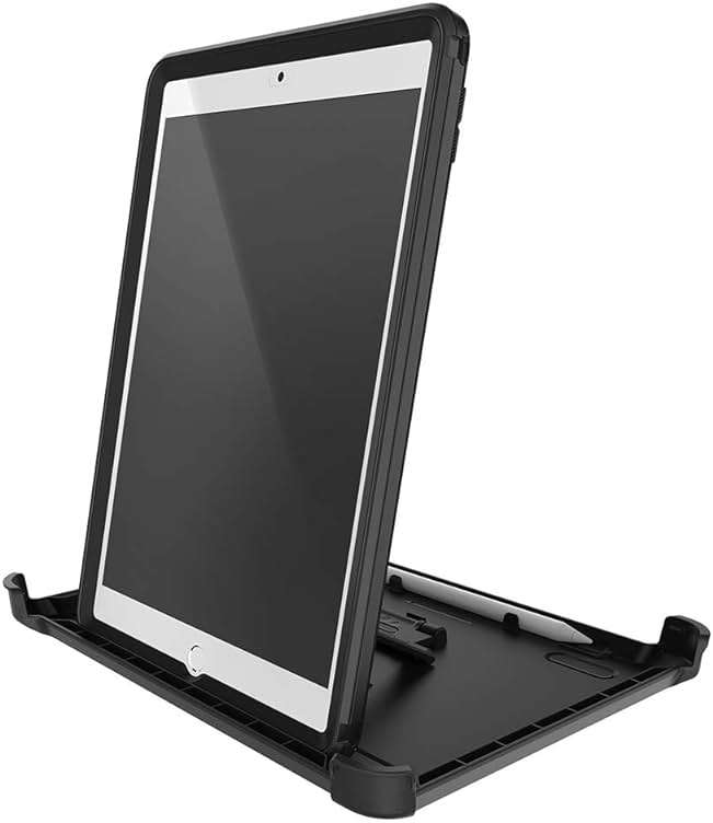 OtterBox Defender Series Case for iPad 7th, 8th & 9th Gen (10.2" Display - 2019, 2020 & 2021 Version) - Non-Retail/Ships in Polybag - Black, Rugged, Durable, Multi-Layer Protection - Image 6