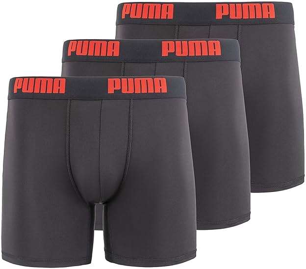 PUMA Men's 3 Pack Performance Boxer Brief - Image 4