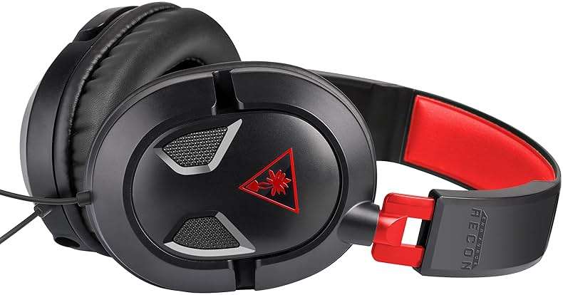 Turtle Beach Recon 50 Wired Gaming Headset - PC, Mac, PS4, PS5, Xbox Series X|S & Xbox One, & Mobile/Tablet with 3.5mm Removable Mic, 40mm Speakers, & In-line Controls – Black - Image 11