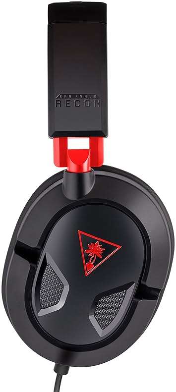 Turtle Beach Recon 50 Wired Gaming Headset - PC, Mac, PS4, PS5, Xbox Series X|S & Xbox One, & Mobile/Tablet with 3.5mm Removable Mic, 40mm Speakers, & In-line Controls – Black - Image 7