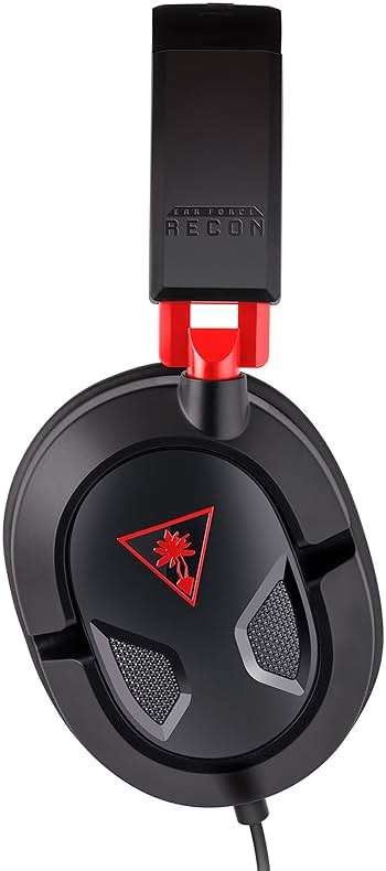 Turtle Beach Recon 50 Wired Gaming Headset - PC, Mac, PS4, PS5, Xbox Series X|S & Xbox One, & Mobile/Tablet with 3.5mm Removable Mic, 40mm Speakers, & In-line Controls – Black - Image 8