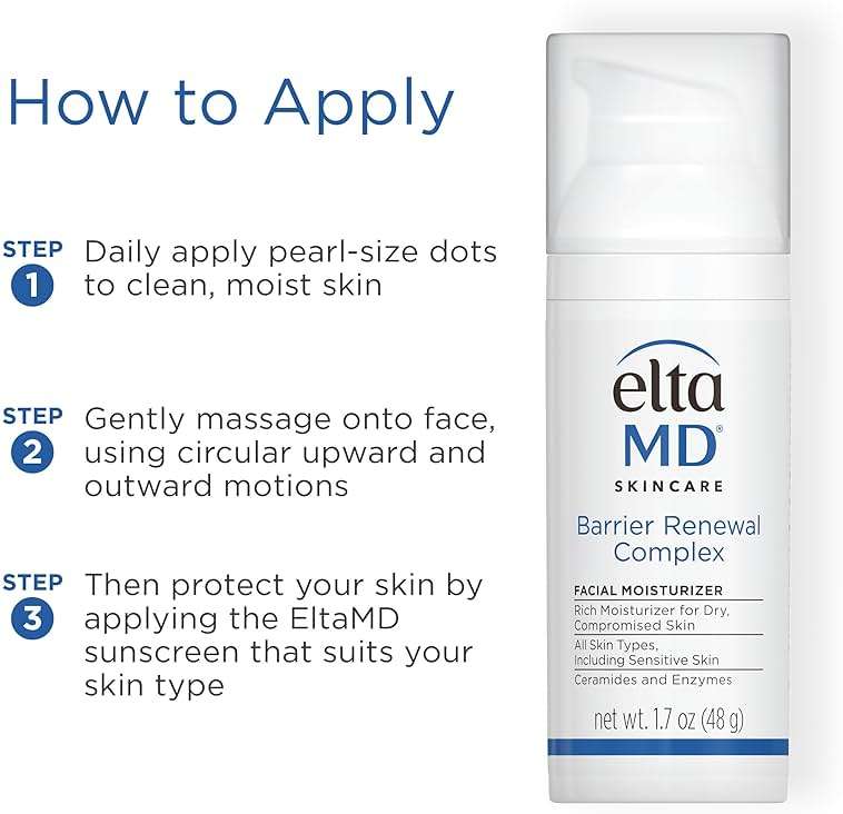 EltaMD Barrier Renewal Complex Face Moisturizer for Dry Skin, Hydrating Moisturizer for Dry, Compromised, and Sensitive Skin Types - Image 8