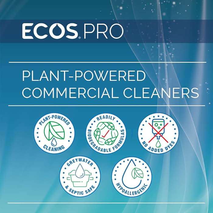 ECOS PRO Hand Soap Refill | Hypoallergenic | Readily Biodegradable Formula | With Vitamin E & Antioxidants | Made In The USA | Orange Blossom 1 GALLON/ 128 Fl Oz (Pack of 4) - Image 6