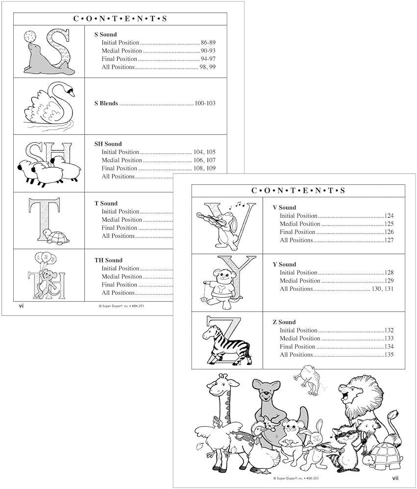 Super Duper Publications | 134 Sound-Loaded Scenes for Articulation: 20 Sounds plus Blends Book | Educational Learning Resource for Children - Image 4