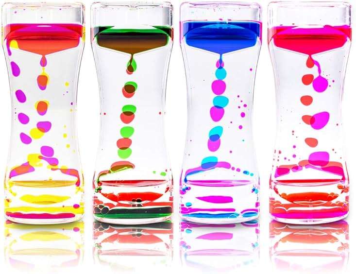 Super Z Outlet Liquid Motion Bubbler for Sensory Play, Fidget Toy, Children Activity, Desk Top, Assorted Colors (1 Piece) - Image 1