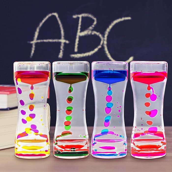 Super Z Outlet Liquid Motion Bubbler for Sensory Play, Fidget Toy, Children Activity, Desk Top, Assorted Colors (1 Piece) - Image 2