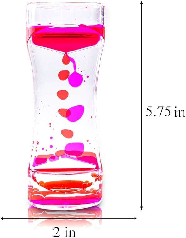 Super Z Outlet Liquid Motion Bubbler for Sensory Play, Fidget Toy, Children Activity, Desk Top, Assorted Colors (1 Piece) - Image 3