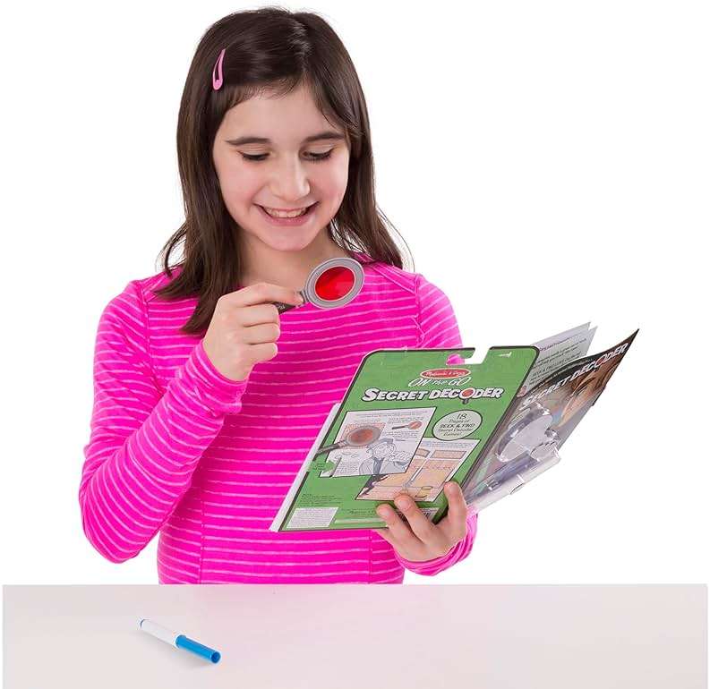 Melissa & Doug On The Go Secret Decoder Activity Book - The Case of The Slippery Flippers - Image 3