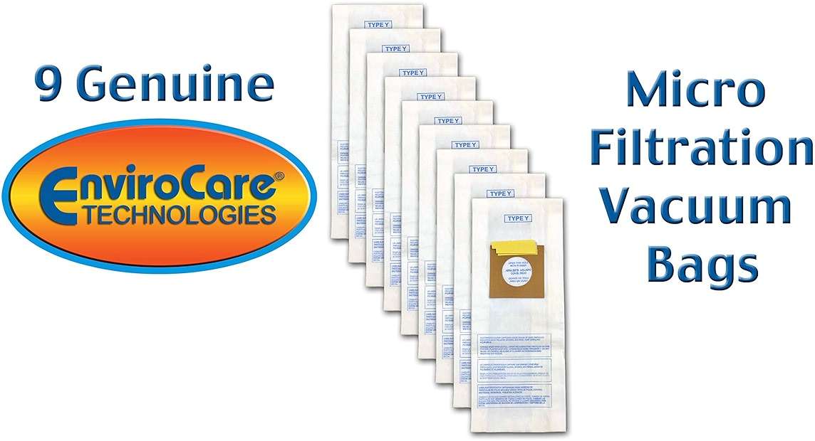 EnviroCare 859-9 Type Y Vacuum Bag Replacement for Hoover WindTunnel Uprights and Hoover Vacuums, 9 Pack - Image 4