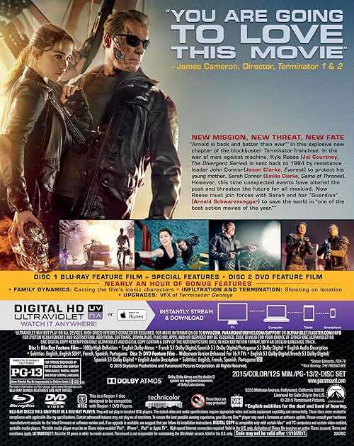 Terminator Genisys (Blu-ray + DVD + Digital HD) - Image 3