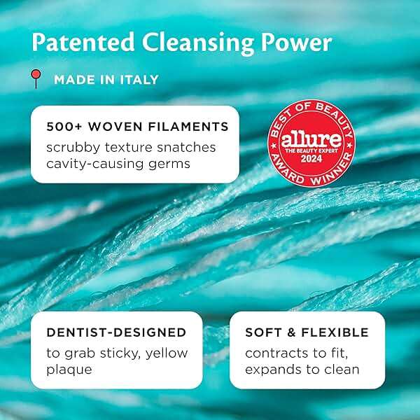 Cocofloss Expanding Woven Dental Floss by Cocolab, Waxed Tooth Floss for Daily Oral Care, Coconut Oil Infused, Vegan, for Adults and Kids, Mint Scent, 3 Pack - Image 4