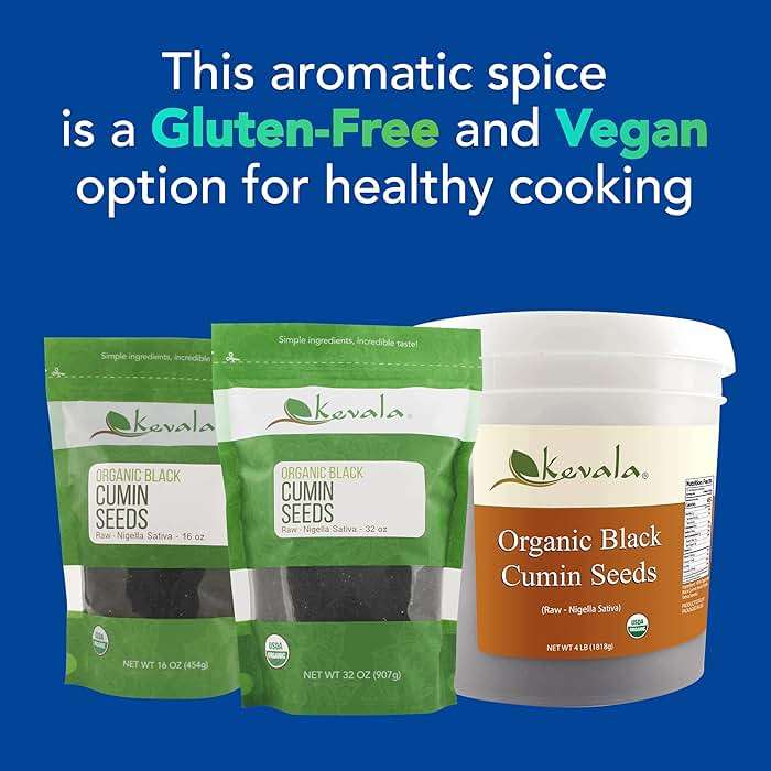 Kevala Organic Black Cumin Seeds - 4 lb Bucket, Nigella Sativa Seeds | Seeds for Cooking and Baking at Home, Ready to Eat Topping in Healthy Diets, Packed with Nutrients for Making Balanced Meals - Image 7