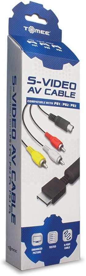 Tomee S-Video AV Cable for PS3/ PS2/ PS1, Audio Video TV Cord Compatible with PlayStation 1/2/3 - Image 2
