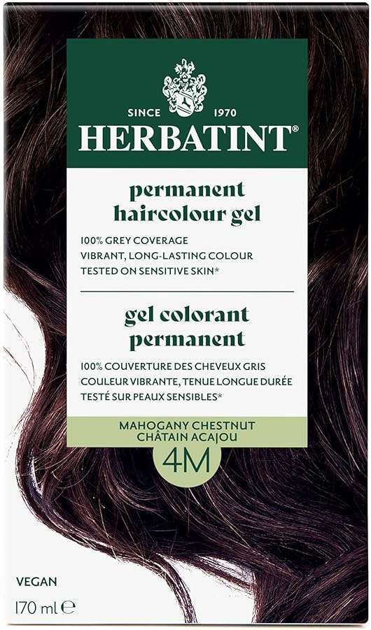 Herbatint 4M Mahogany Chestnut Permanent Hair Colour, 4 OZ - Image 2