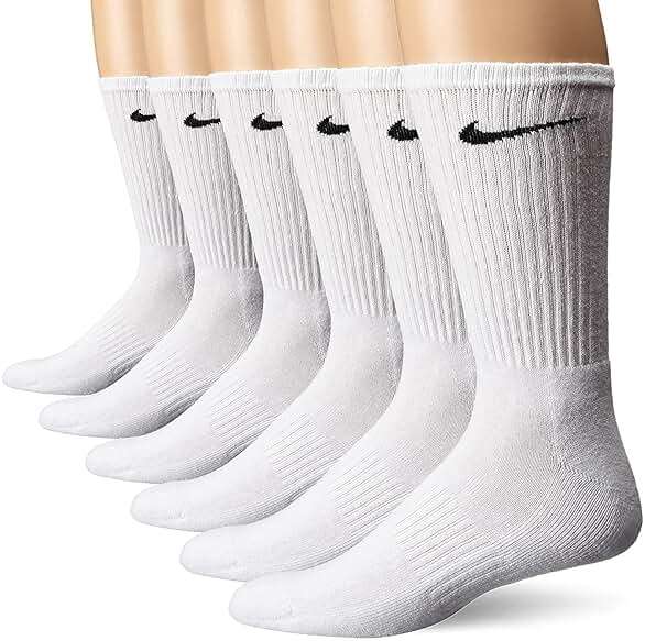 Nike unisex-adult Performance Cushion Crew Socks With Band (6 Pairs) - Image 1