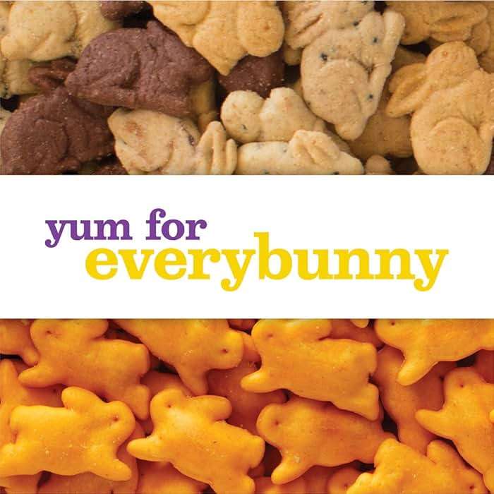 Annie’s Homegrown Snack Pack Variety Cheddar Bunnies/Friends Bunny Grahams/Cheddar Squares Crackers 12 ct 11 oz - Image 6