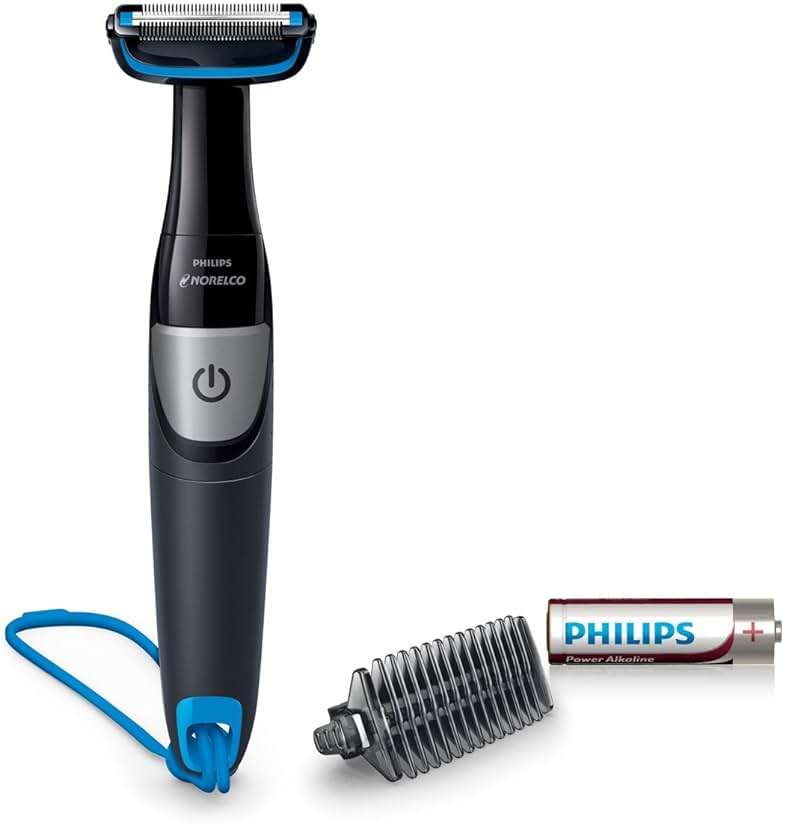 Philips Norelco Bodygroom Series 1100, BG1026/60, Showerproof Body Hair Trimmer and Groomer for Men - Image 1