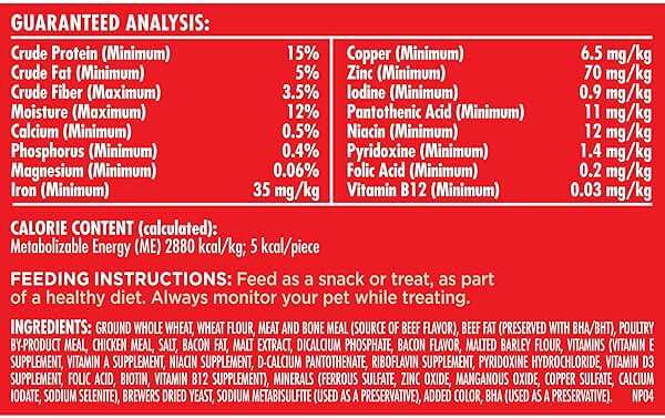 Milk-Bone Flavor Snacks Mini’s Dog Biscuits, Flavored Crunchy Dog Treats, 36 Oz. Canister - Image 8