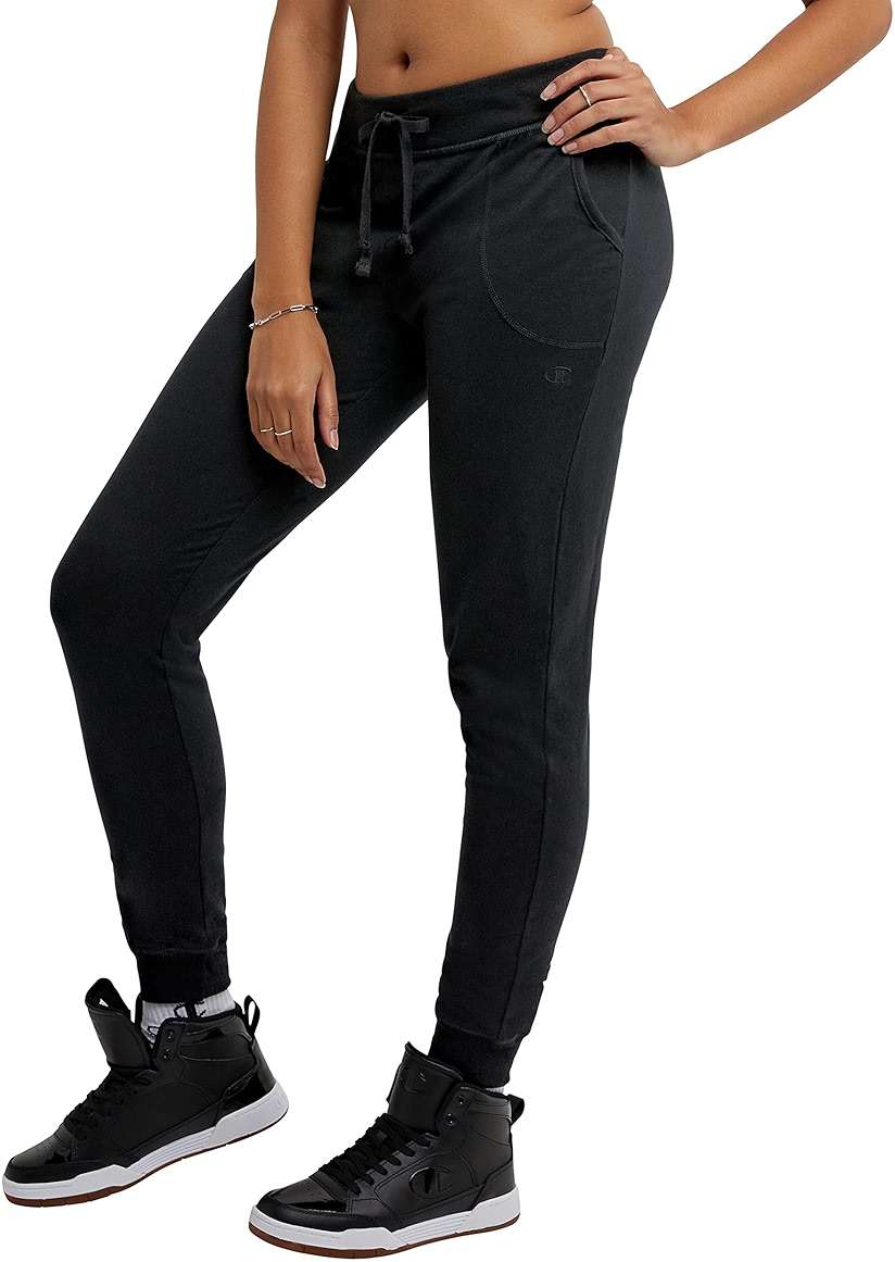 Champion Women's Lounge Joggers, Pants, Standard Fit, Lightweight - Image 3