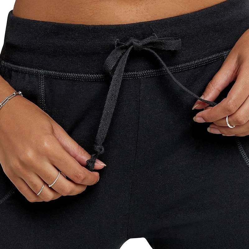 Champion Women's Lounge Joggers, Pants, Standard Fit, Lightweight - Image 4