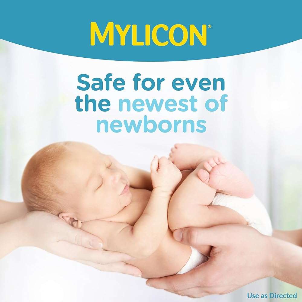 MYLICON Gas Relief Drops for Infants and Babies, Dye Free Formula, 0.5 Fluid Ounce - Image 4