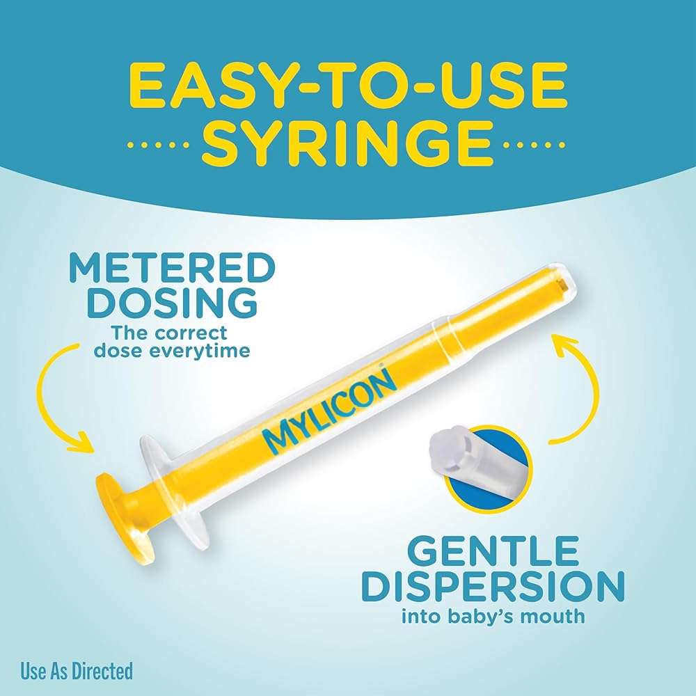 MYLICON Gas Relief Drops for Infants and Babies, Dye Free Formula, 0.5 Fluid Ounce - Image 5