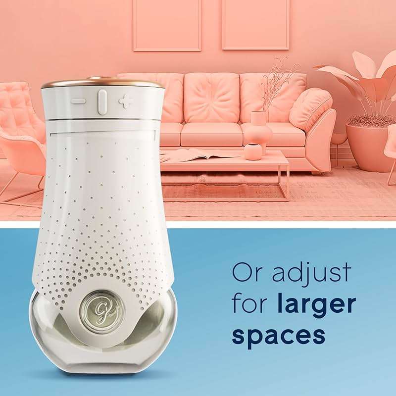 Glade PlugIns Air Freshener Warmer, Scented and Essential Oils for Home and Bathroom, Up to 70 Days on Low Setting, 2 Count - Image 5