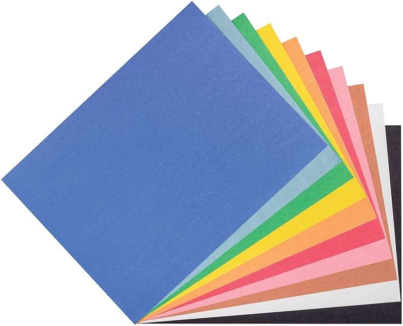 Prang (Formerly Art Street) Construction Paper, 10 Assorted Colors, Standard Weight, 9" x 12", 500 Sheets - Image 5