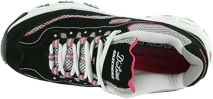 Skechers Women's D'lites Life Saver Memory Foam Lace-up Sneakers - Image 4