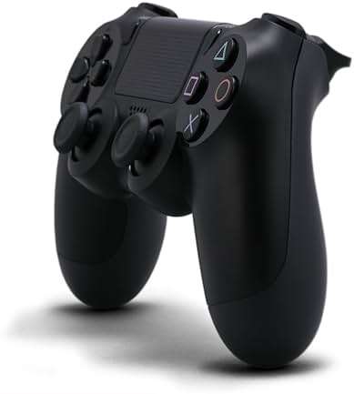 DualShock 4 Wireless Controller for PlayStation 4 - Jet Black (Renewed) - Image 2