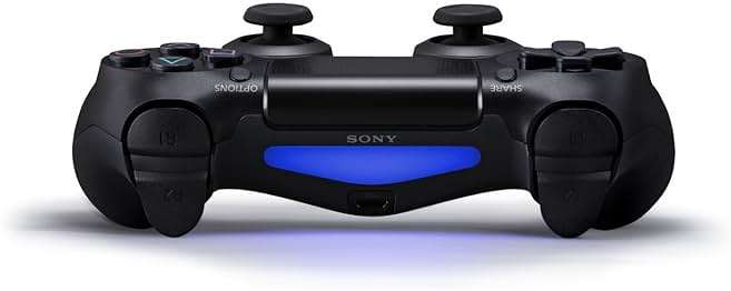 DualShock 4 Wireless Controller for PlayStation 4 - Jet Black (Renewed) - Image 3