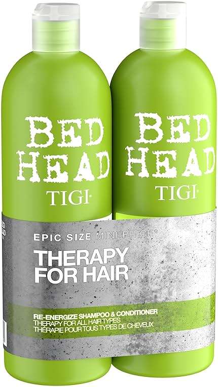TIGI Bed Head Urban Antidotes Re-Energize Shampoo 25.36 oz (Pack of 2) - Image 3
