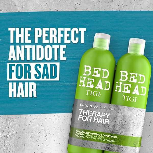 TIGI Bed Head Urban Antidotes Re-Energize Shampoo 25.36 oz (Pack of 2) - Image 5