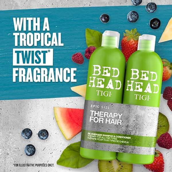 TIGI Bed Head Urban Antidotes Re-Energize Shampoo 25.36 oz (Pack of 2) - Image 6