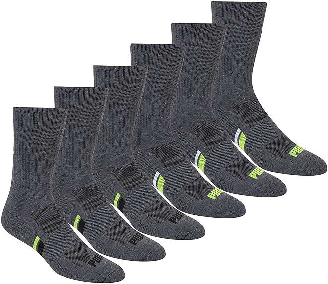 PUMA Men's Crew Socks (6-Pack) - Image 1