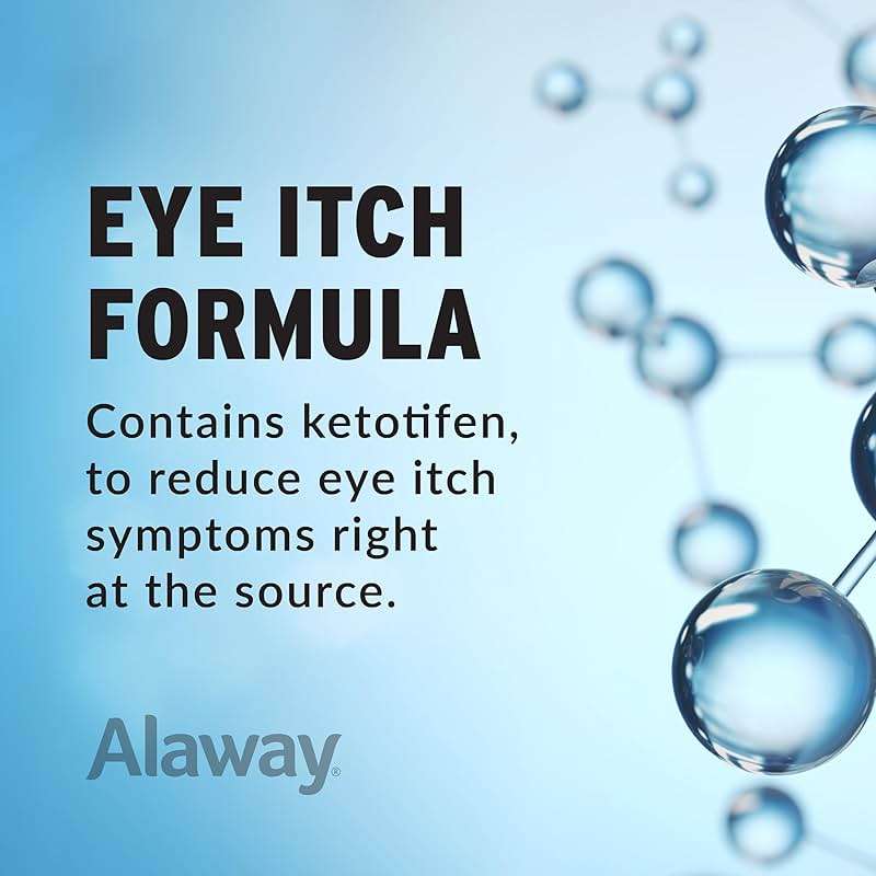 Alaway Antihistamine Eye Drops for Itchy Eyes, Fast-Acting, Up to 12-Hour Eye Itch Relief, Clinically Tested Prescription-Strength Formula, 0.34 Fl Oz (Pack of 2) - Image 2