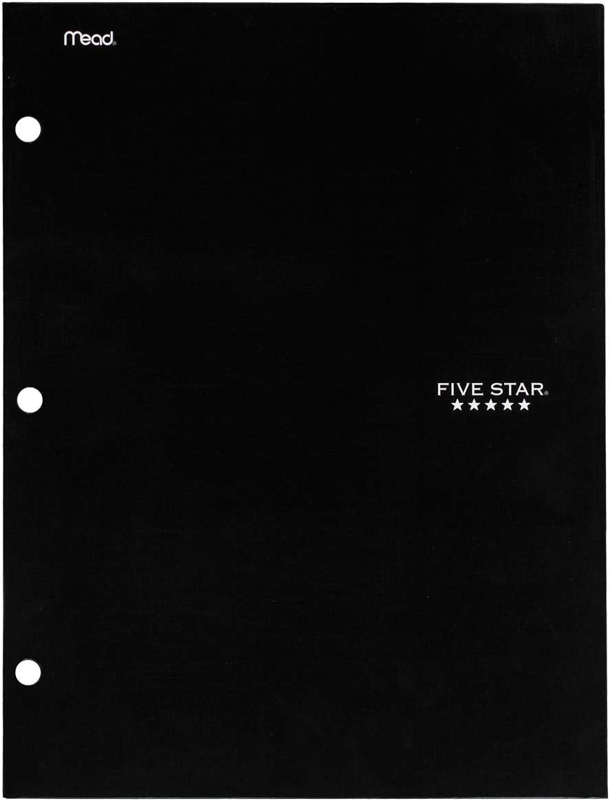 Mead Five Star 4 Pocket Paper Folder 33106 QTY 2 - Image 1