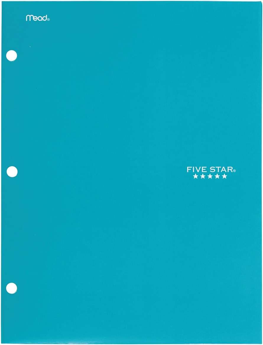 Mead Five Star 4 Pocket Paper Folder 33106 QTY 2 - Image 7
