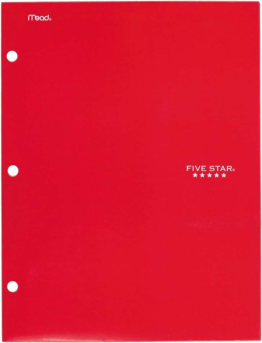 Mead Five Star 4 Pocket Paper Folder 33106 QTY 2 - Image 8