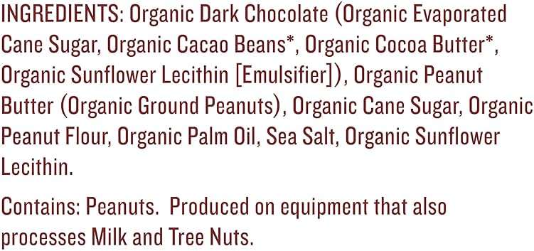 Justin's, Peanut Butter Cups Dark Chocolate Mini Organic, 4.7 Ounce - Image 3