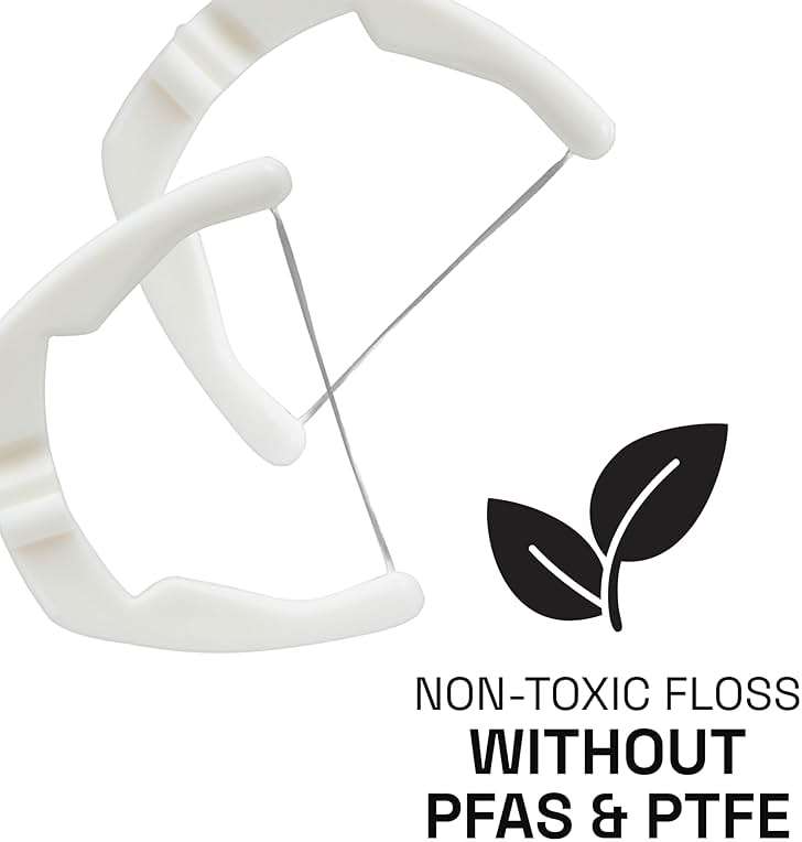 REACH Ultraclean Access Flosser Starter Kit, Unflavored, Plaque Remover for Teeth, for Hard to Reach Areas, Oral Care, PFAS Free, 1 Replaceable Flosser & 8 Refill Heads, 1 Pack - Image 6