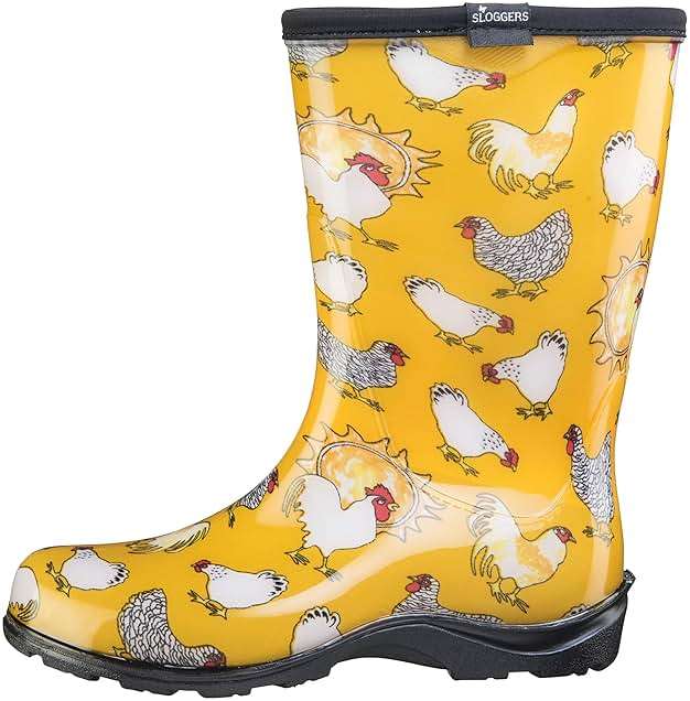Sloggers Waterproof Garden Rain Boots for Women - Cute MidCalf Boots - Image 2