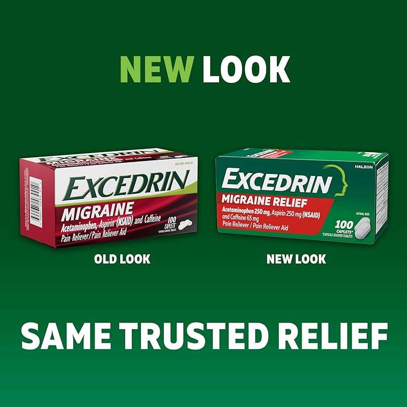 Excedrin Migraine Relief Caplets to Alleviate Migraine Symptoms - 200 Count - Image 3