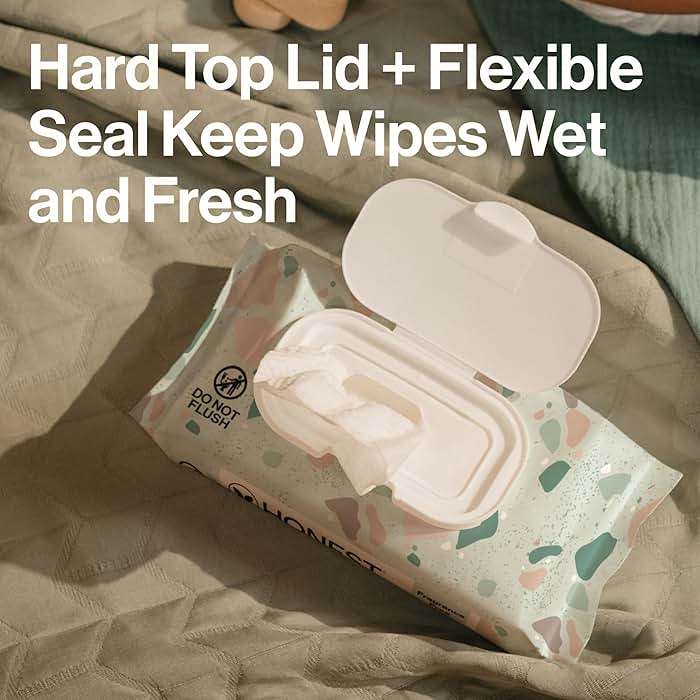 The Honest Company Hypoallergenic Multi-Use Baby Wipes for Sensitive Skin, Geo Mood, 288 Count - Image 6