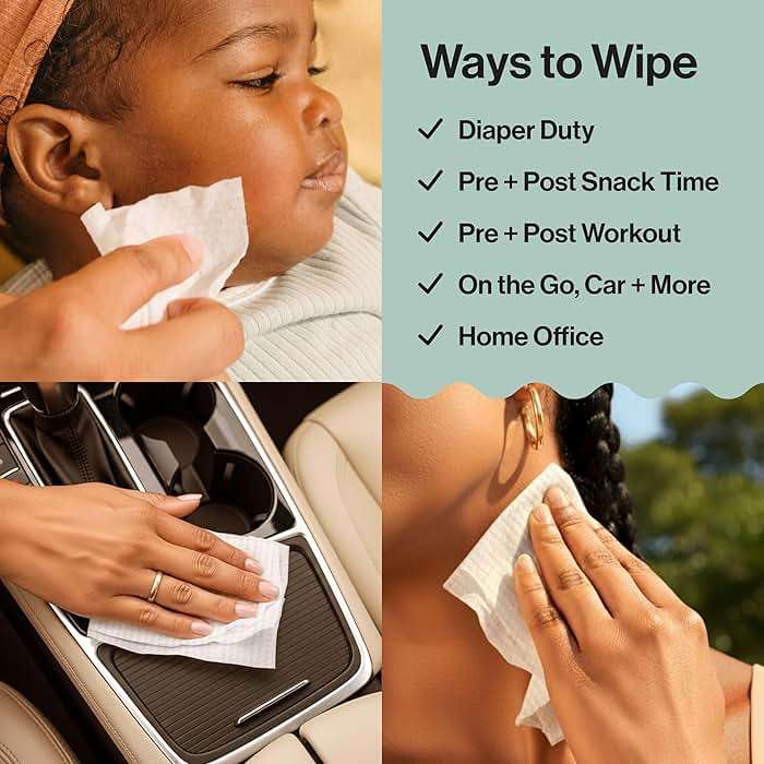 The Honest Company Hypoallergenic Multi-Use Baby Wipes for Sensitive Skin, Geo Mood, 288 Count - Image 9