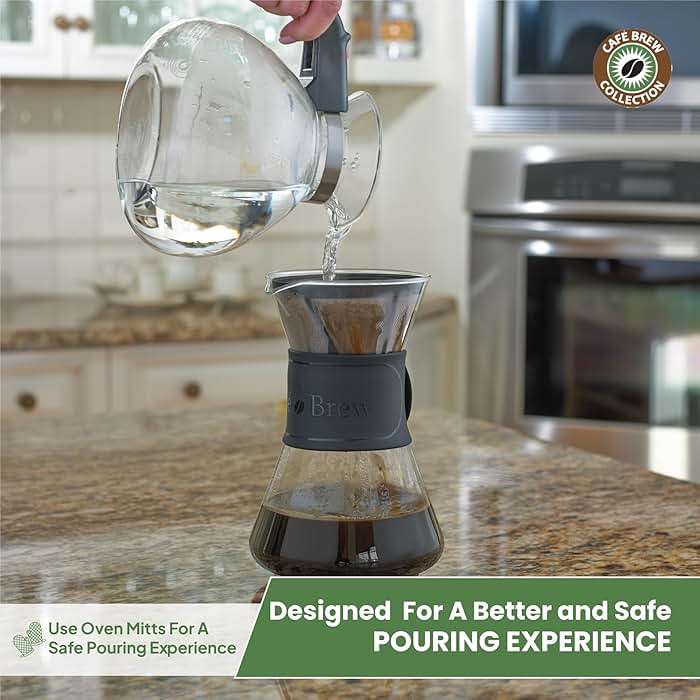 Borosilicate Glass Stove Top Whistling Tea Kettle - 12 Cup/48oz Capacity - BPA-Free - German Made Glass Kettle for Gas, Electric, and Glass Ranges - Image 5